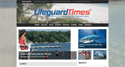 Desktop Screenshot of lifeguardtimes.com